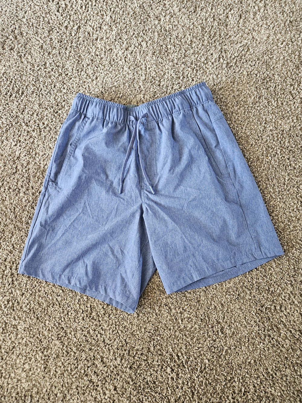 Eddie Bauer Shorts Womens Small Blue Activewear Hiking Stretch Polyester